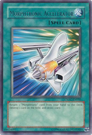 Morphtronic Accelerator CSOC EN050 Rare Unlimited Crossroads of Chaos CSOC Unlimited Singles Morphtronic Accelerator CSOC EN050 Rare Unlimited Crossroads of Chaos CSOC Unlimited Singles