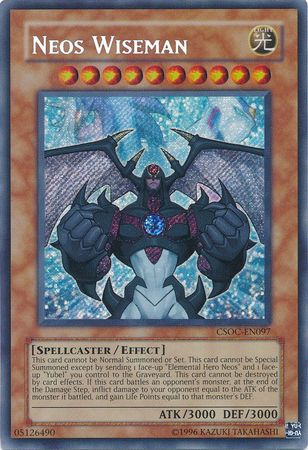 Neos Wiseman CSOC EN097 Secret Rare Unlimited Neos Wiseman CSOC EN097 Secret Rare Unlimited