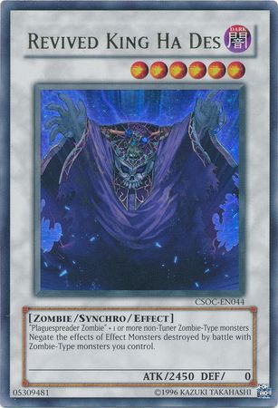 Revived King Ha Des CSOC EN044 Ultra Rare Unlimited Revived King Ha Des CSOC EN044 Ultra Rare Unlimited