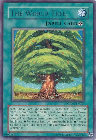 The World Tree CSOC EN059 Rare Unlimited The World Tree CSOC EN059 Rare Unlimited