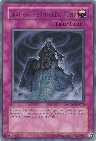 Trap of the Imperial Tomb CSOC EN077 Rare Unlimited Crossroads of Chaos CSOC Unlimited Singles Trap of the Imperial Tomb CSOC EN077 Rare Unlimited Crossroads of Chaos CSOC Unlimited Singles