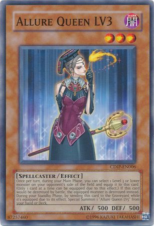 Allure Queen LV3 CDIP EN006 Common Unlimited Cyberdark Impact CDIP Unlimited Singles Allure Queen LV3 CDIP EN006 Common Unlimited Cyberdark Impact CDIP Unlimited Singles