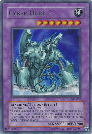 Cyber Ogre 2 CDIP EN036 Ultra Rare Unlimited Cyber Ogre 2 CDIP EN036 Ultra Rare Unlimited