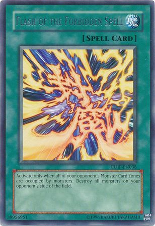 Flash of the Forbidden Spell CDIP EN038 Rare Unlimited Flash of the Forbidden Spell CDIP EN038 Rare Unlimited