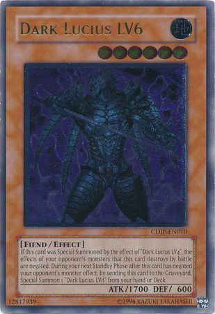 Ultimate Rare Dark Lucius LV6 CDIP EN010 Unlimited Cyberdark Impact CDIP Unlimited Singles Ultimate Rare Dark Lucius LV6 CDIP EN010 Unlimited Cyberdark Impact CDIP Unlimited Singles
