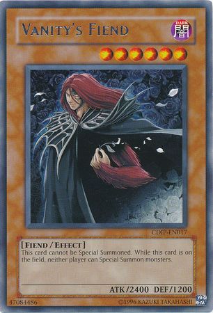 Vanity s Fiend CDIP EN017 Rare Unlimited Cyberdark Impact CDIP Unlimited Singles Vanity s Fiend CDIP EN017 Rare Unlimited Cyberdark Impact CDIP Unlimited Singles