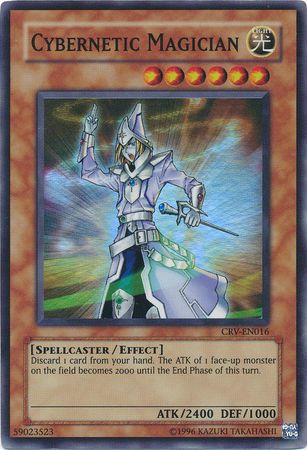 Cybernetic Magician CRV EN016 Super Rare Unlimited Cybernetic Magician CRV EN016 Super Rare Unlimited
