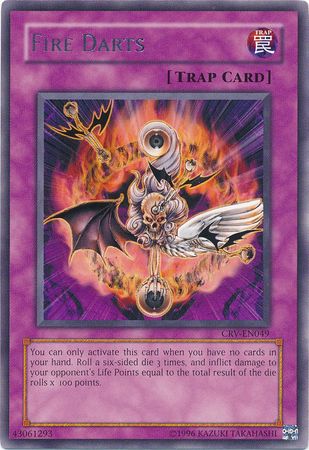Fire Darts CRV EN049 Rare Unlimited Fire Darts CRV EN049 Rare Unlimited