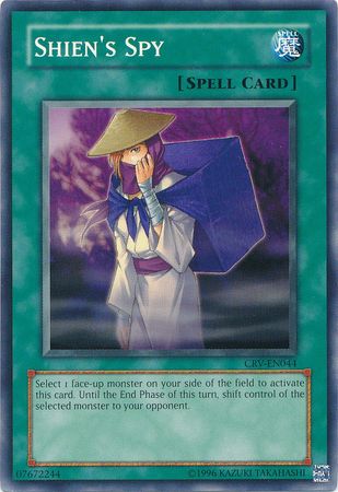 Shien s Spy CRV EN044 Common Unlimited Cybernetic Revolution CRV Unlimited Singles Shien s Spy CRV EN044 Common Unlimited Cybernetic Revolution CRV Unlimited Singles