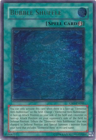 Ultimate Rare Bubble Shuffle CRV EN046 Unlimited Ultimate Rare Bubble Shuffle CRV EN046 Unlimited