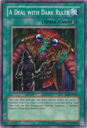 A Deal with Dark Ruler DCR 030 Common Unlimited Dark Crisis DCR Unlimited Singles A Deal with Dark Ruler DCR 030 Common Unlimited Dark Crisis DCR Unlimited Singles