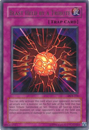 Blast Held by a Tribute DCR 104 Ultra Rare Unlimited Blast Held by a Tribute DCR 104 Ultra Rare Unlimited