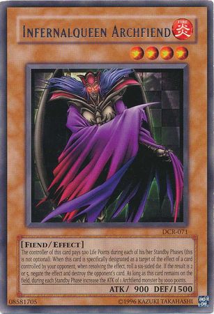 Infernalqueen Archfiend DCR 071 Rare Unlimited Infernalqueen Archfiend DCR 071 Rare Unlimited