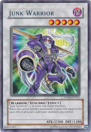 Junk Warrior DP08 EN012 Rare Unlimited Duelist Pack Yusei DP08 Unlimited Singles Junk Warrior DP08 EN012 Rare Unlimited Duelist Pack Yusei DP08 Unlimited Singles