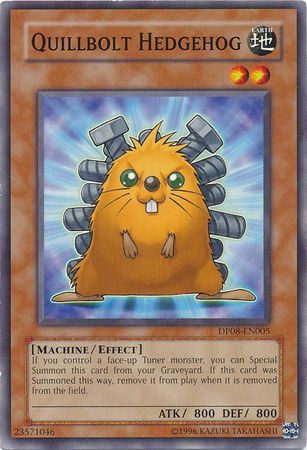 Quillbolt Hedgehog DP08 EN005 Common Unlimited Duelist Pack Yusei DP08 Unlimited Singles Quillbolt Hedgehog DP08 EN005 Common Unlimited Duelist Pack Yusei DP08 Unlimited Singles