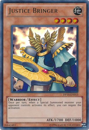 Justice Bringer DP10 EN013 Ultra Rare Unlimited Duelist Pack Yusei 3 DP10 Unlimited Singles Justice Bringer DP10 EN013 Ultra Rare Unlimited Duelist Pack Yusei 3 DP10 Unlimited Singles
