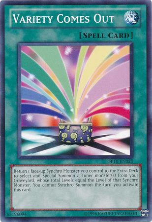 Variety Comes Out DP10 EN020 Common Unlimited Duelist Pack Yusei 3 DP10 Unlimited Singles Variety Comes Out DP10 EN020 Common Unlimited Duelist Pack Yusei 3 DP10 Unlimited Singles