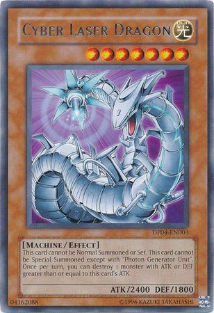 Cyber Laser Dragon DP04 EN003 Rare Unlimited Cyber Laser Dragon DP04 EN003 Rare Unlimited
