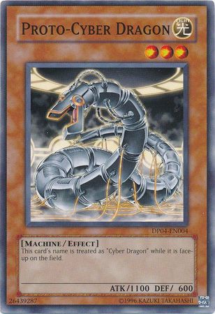 Proto Cyber Dragon DP04 EN004 Common Unlimited Proto Cyber Dragon DP04 EN004 Common Unlimited