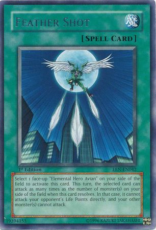 Feather Shot EEN EN042 Rare Unlimited Elemental Energy EEN Unlimited Singles Feather Shot EEN EN042 Rare Unlimited Elemental Energy EEN Unlimited Singles