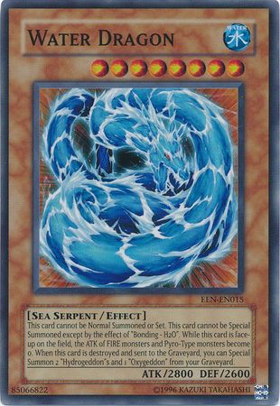 Water Dragon EEN EN015 Super Rare Unlimited Elemental Energy EEN Unlimited Singles Water Dragon EEN EN015 Super Rare Unlimited Elemental Energy EEN Unlimited Singles