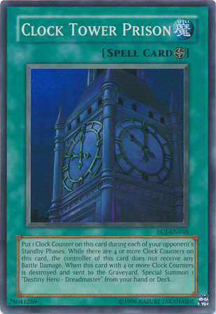 Clock Tower Prison EOJ EN048 Super Rare Unlimited Clock Tower Prison EOJ EN048 Super Rare Unlimited