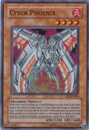 Cyber Phoenix EOJ EN009 Super Rare Unlimited Enemy Of Justice EOJ Unlimited Singles Cyber Phoenix EOJ EN009 Super Rare Unlimited Enemy Of Justice EOJ Unlimited Singles