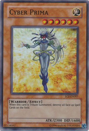 Cyber Prima EOJ EN007 Super Rare Unlimited Cyber Prima EOJ EN007 Super Rare Unlimited