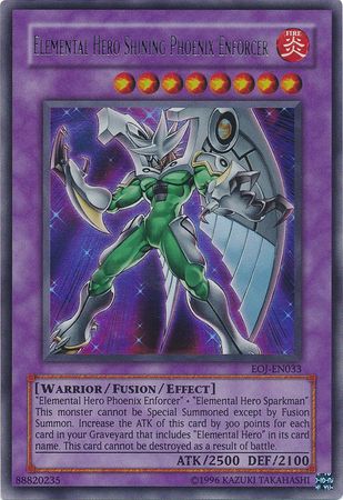 Elemental Hero Shining Phoenix Enforcer - EOJ-EN033 - Ultra Rare Unlimited
