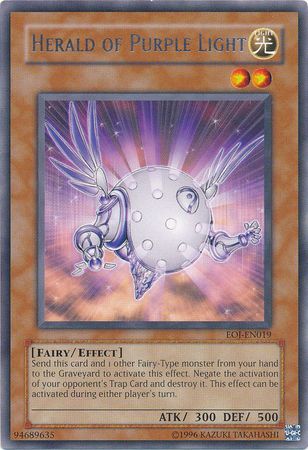 Herald of Purple Light EOJ EN019 Rare Unlimited Herald of Purple Light EOJ EN019 Rare Unlimited