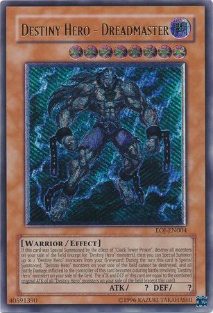 Ultimate Rare - Destiny Hero - Dreadmaster - EOJ-EN004 Unlimited