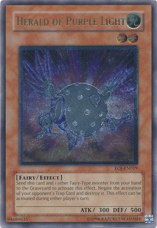 Ultimate Rare Herald of Purple Light EOJ EN019 Unlimited Enemy Of Justice EOJ Unlimited Singles Ultimate Rare Herald of Purple Light EOJ EN019 Unlimited Enemy Of Justice EOJ Unlimited Singles