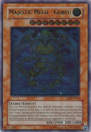 Ultimate Rare Majestic Mech Goryu EOJ EN016 Unlimited Enemy Of Justice EOJ Unlimited Singles Ultimate Rare Majestic Mech Goryu EOJ EN016 Unlimited Enemy Of Justice EOJ Unlimited Singles