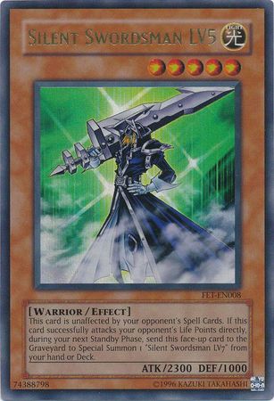 Silent Swordsman LV5 FET EN008 Ultra Rare Unlimited Flaming Eternity FET Unlimited Singles Silent Swordsman LV5 FET EN008 Ultra Rare Unlimited Flaming Eternity FET Unlimited Singles