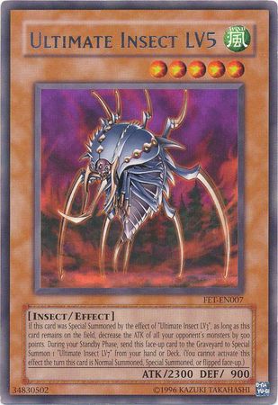 Ultimate Insect LV5 FET EN007 Rare Unlimited Ultimate Insect LV5 FET EN007 Rare Unlimited