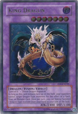 Ultimate Rare King Dragun FET EN036 Unlimited Ultimate Rare King Dragun FET EN036 Unlimited