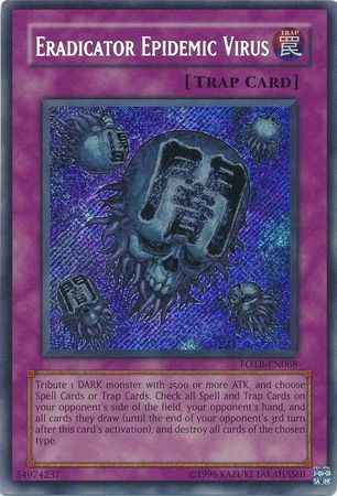 Eradicator Epidemic Virus FOTB EN068 Secret Rare Unlimited Force of the Breaker FOTB Unlimited Singles Eradicator Epidemic Virus FOTB EN068 Secret Rare Unlimited Force of the Breaker FOTB Unlimited Singles