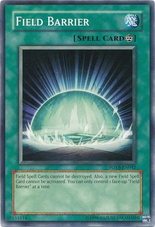 Field Barrier FOTB EN042 Common Unlimited Force of the Breaker FOTB Unlimited Singles Field Barrier FOTB EN042 Common Unlimited Force of the Breaker FOTB Unlimited Singles