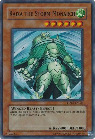 Raiza the Storm Monarch FOTB EN026 Super Rare Unlimited Raiza the Storm Monarch FOTB EN026 Super Rare Unlimited