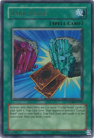 Rare Value FOTB EN033 Ultra Rare Unlimited Rare Value FOTB EN033 Ultra Rare Unlimited