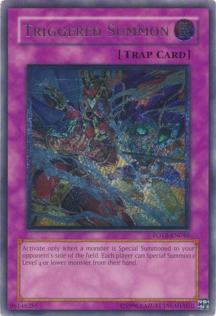 Ultimate Rare Triggered Summon FOTB EN046 Unlimited Ultimate Rare Triggered Summon FOTB EN046 Unlimited