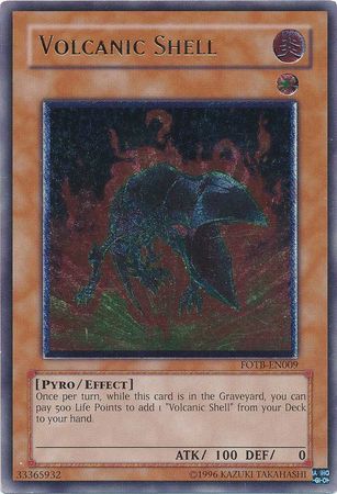 Ultimate Rare Volcanic Shell FOTB EN009 Unlimited Ultimate Rare Volcanic Shell FOTB EN009 Unlimited