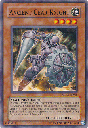 Ancient Gear Knight GLAS EN029 Common Unlimited Gladiator s Assault GLAS Unlimited Singles Ancient Gear Knight GLAS EN029 Common Unlimited Gladiator s Assault GLAS Unlimited Singles