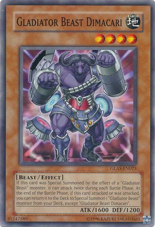 Gladiator Beast Dimacari GLAS EN023 Common Unlimited Gladiator Beast Dimacari GLAS EN023 Common Unlimited