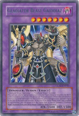 Gladiator Beast Gaiodiaz GLAS EN043 Rare Unlimited Gladiator Beast Gaiodiaz GLAS EN043 Rare Unlimited