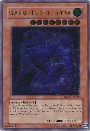 Ultimate Rare Cloudian Eye of the Typhoon GLAS EN005 Unlimited Ultimate Rare Cloudian Eye of the Typhoon GLAS EN005 Unlimited