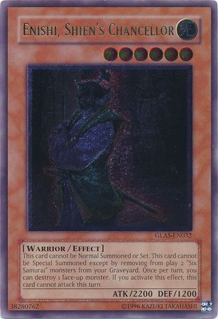 Ultimate Rare Enishi Shien s Chancellor GLAS EN032 Unlimited Gladiator s Assault GLAS Unlimited Singles Ultimate Rare Enishi Shien s Chancellor GLAS EN032 Unlimited Gladiator s Assault GLAS Unlimited Singles