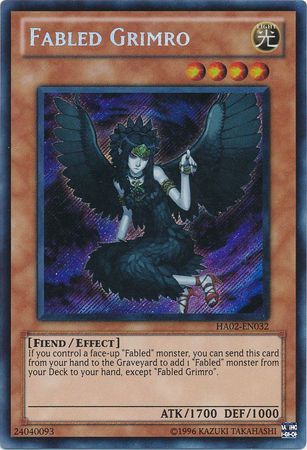 Fabled Grimro HA02 EN032 Secret Rare Unlimited Fabled Grimro HA02 EN032 Secret Rare Unlimited