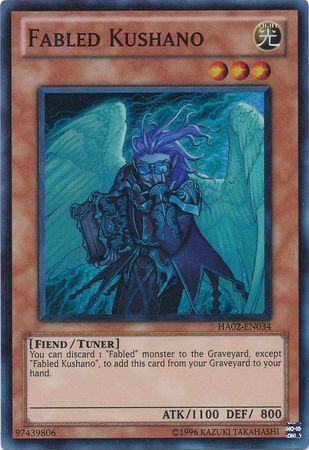 Fabled Kushano HA02 EN034 Super Rare Unlimited Hidden Arsenal 2 HA02 Unlimited Singles Fabled Kushano HA02 EN034 Super Rare Unlimited Hidden Arsenal 2 HA02 Unlimited Singles