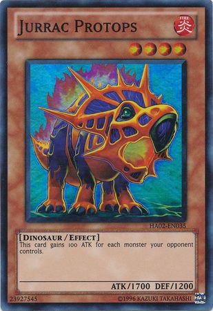 Jurrac Protops HA02 EN035 Super Rare Unlimited Hidden Arsenal 2 HA02 Unlimited Singles Jurrac Protops HA02 EN035 Super Rare Unlimited Hidden Arsenal 2 HA02 Unlimited Singles